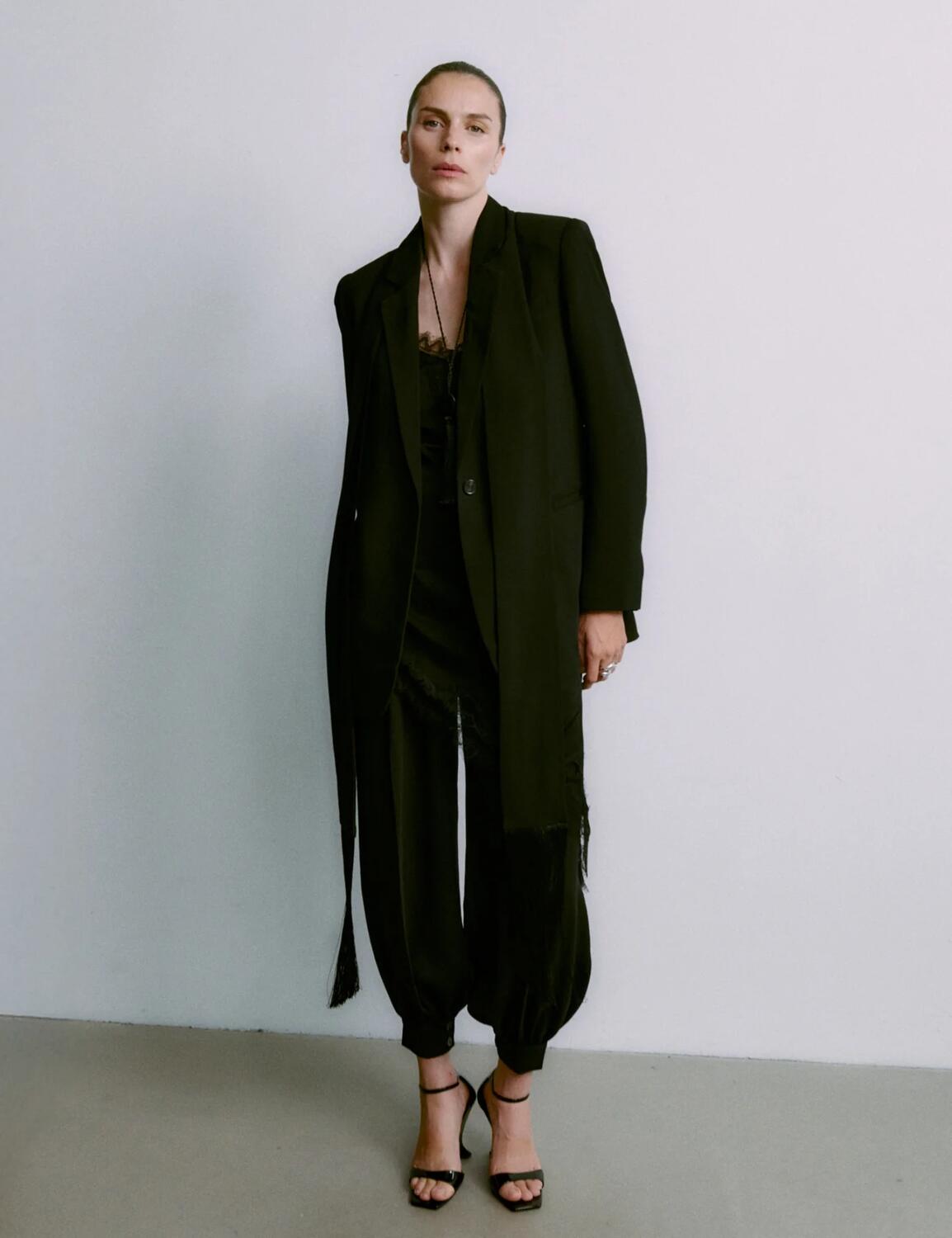 Oda Gab bukser - sort